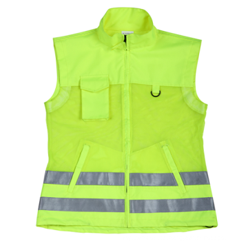 High Visibility Sleeveless Reflective Safety Vest